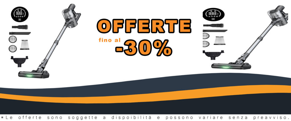 Proscenic P13 Aspirapolvere senza Fili 550W con Touchscreen e Antigroviglio