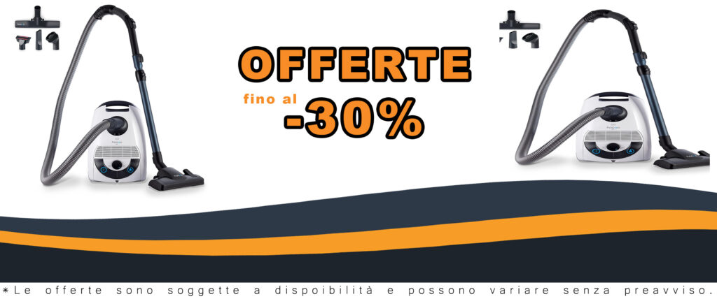 Aspirapolvere hoogo B3+ con sacco, potente e silenzioso, dotato di filtro HEPA 14, ideale per allergici e grandi superfici.
