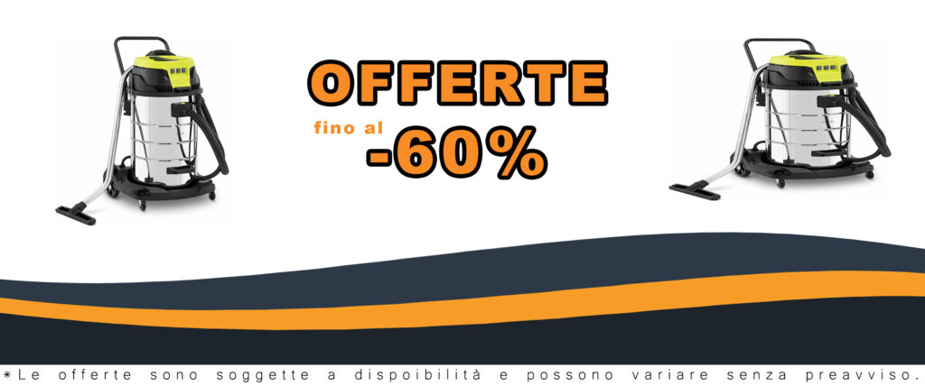 Ulsonix FLOORCLEAN 100VO PRO, aspirapolvere industriale potente, ideale per ambienti di lavoro che richiedono pulizie a secco e a umido.