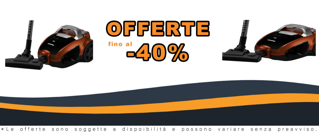 Aspirapolvere senza sacco DAEWOO con prestazioni Eco AAA, capacità di 2,5 litri, potenza 800W e doppia filtrazione