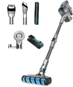 Cecotec Aspirapolvere Conga Rockstar 300 X-Treme ErgoWet in azione, evidenziando versatilità e potenza  
