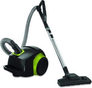 Aspirapolvere Grundig VCC 5850 nero/verde, potente e pratico, ideale per ogni tipo di pulizia