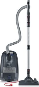 Aspirapolvere Severin BC 7049 con filtro HEPA 14, grande raggio d'azione e testina Soft Sound.