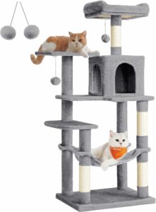 Scopri l'Albero per Gatti Feandrea, il rifugio perfetto per il tuo gatto con accessori inclusi e codici sconto esclusivi.  