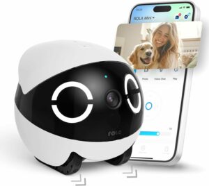 Enabot EBO ROLA Mini 2K Telecamera Robot per Animali in uso
