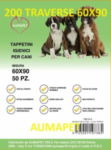 Tappetini assorbenti per cani, ideali per igiene e addestramento  