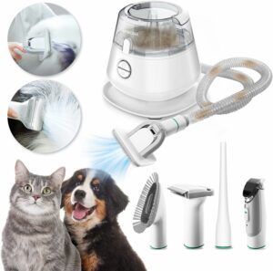 Kit per toelettatura e aspirapolvere YISORA per cani e gatti