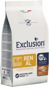 Immagine del sacco Exclusion Diet Renal 12kg per cani di taglia media e grande  