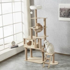 Mekidulu Tiragraffi per gatti, design spaziale, qualità e comfort
