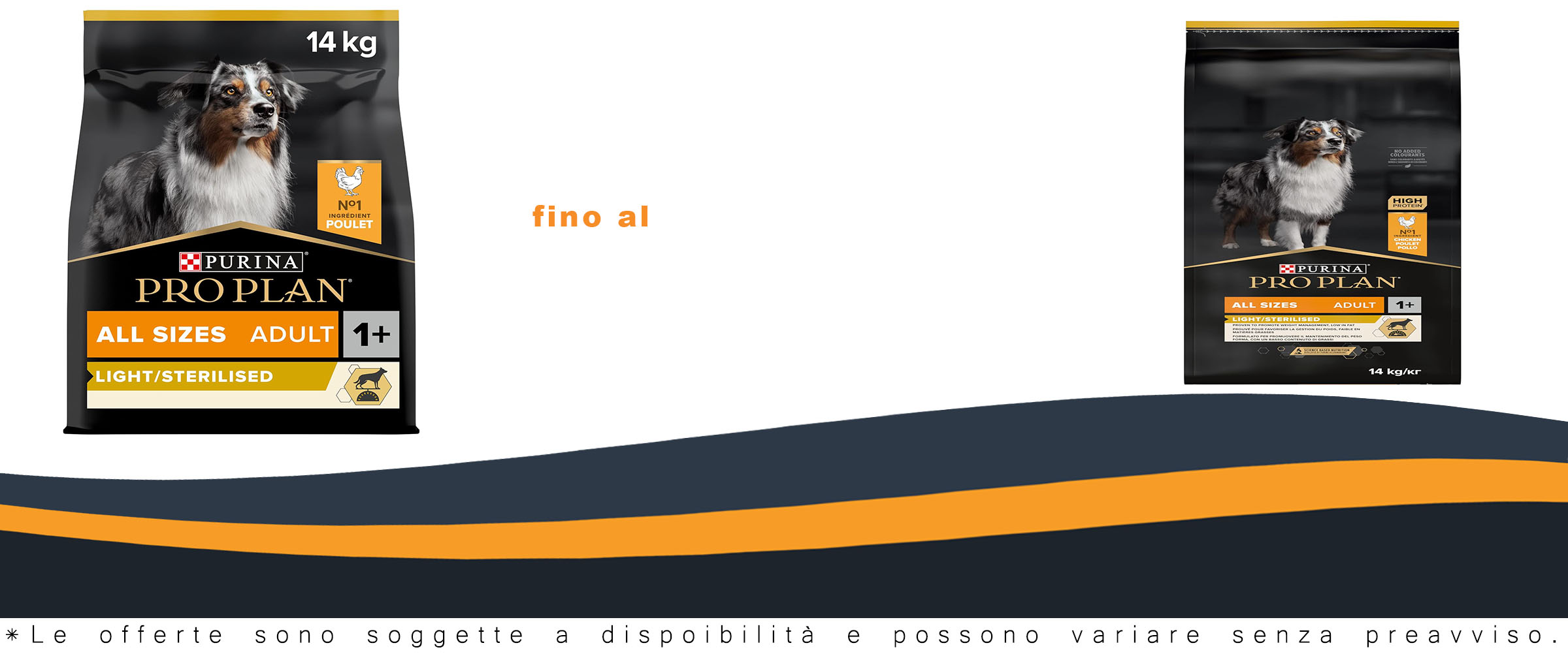 Crocchette per cani adulti Purina Pro Plan Optiweight 14 kg, ideali per il controllo del peso  