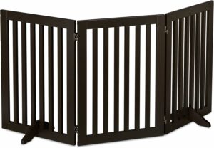 Relaxdays Cancelletto per Bambini in fibra di legno, perfetto per scale e porte  