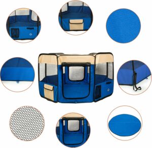Immagine del BIGWING Style Recinto per Cani con design sovradimensionato e borsa di trasporto  