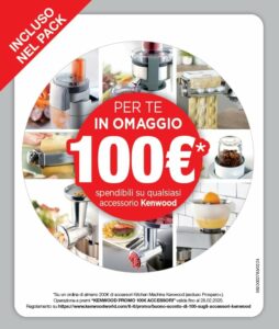 Kenwood KVC3170S Impastatrice Planetaria Chef in offerta  