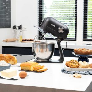 Robot da cucina Princess 220137 con contenitore in acciaio inox, 1200 W di potenza e 5 velocità  