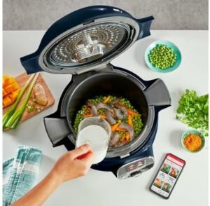 MOULINEX Multicooker Intelligente CE851410 in blu