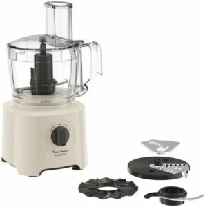 Moulinex Robot da Cucina Bianco 800 W in azione, con funzioni multifunzione e potenza 800 W