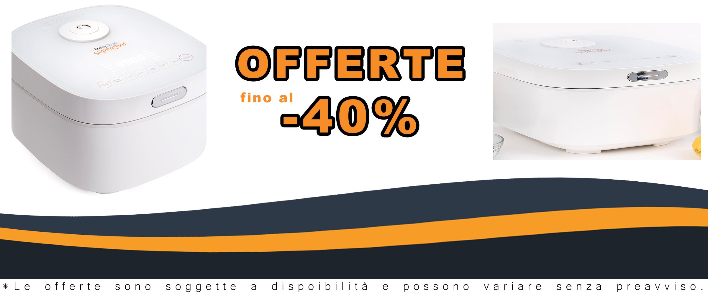 Robot da cucina intelligente CF104 CookFast, 9 funzioni, 4 litri