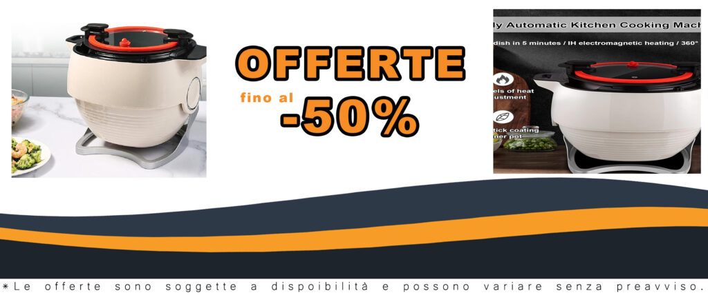 Robot da cucina automatico 6L per friggere con sconto esclusivo