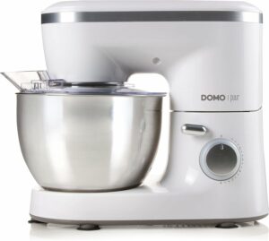 Robot da cucina Domo DO9175KR Argento Bianco in azione  