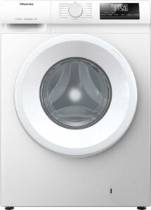 Hisense WFQP801419VM Lavatrice a Carica Frontale Bianco
