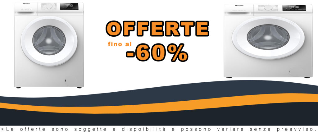 Hisense WFQP801419VM Lavatrice a Carica Frontale Bianco