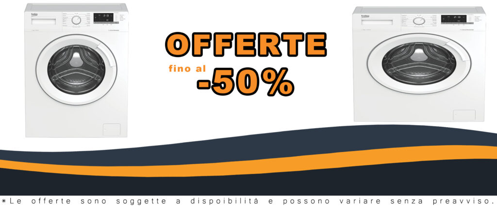 Lavatrice Beko WUX71232WI-IT con capacità 7 Kg, 15 programmi e sconti disponibili.