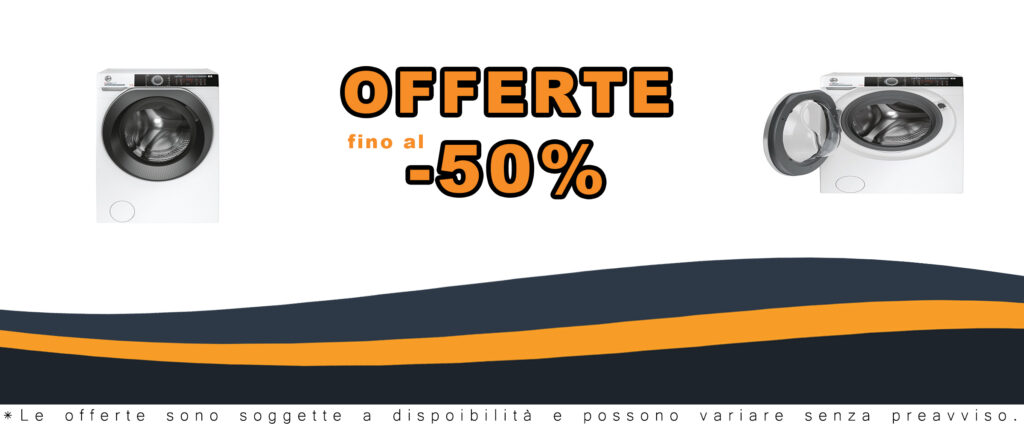 Hoover HWE 413AMBS/1-S Lavatrice con motore inverter e funzione vapore