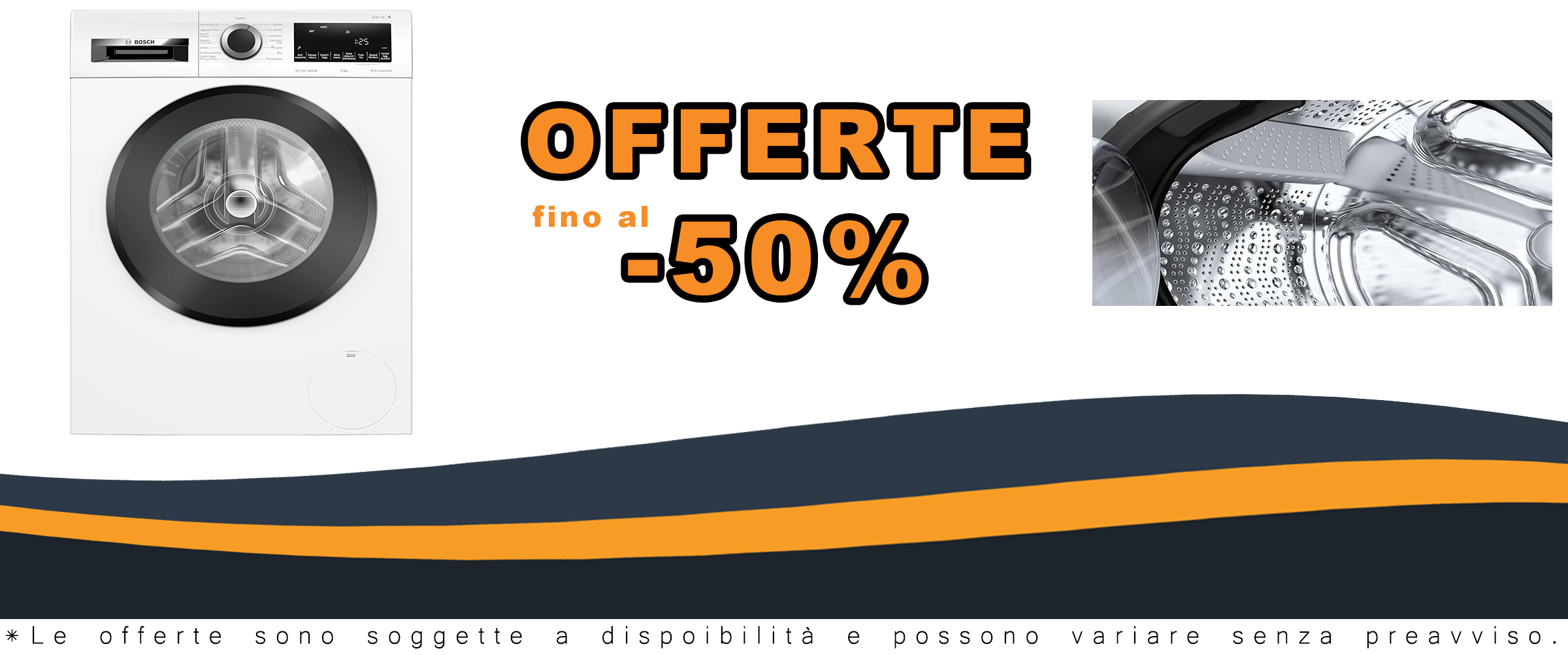 Lavatrice Bosch WGG144Z0IT Serie 6 a carica frontale in colore bianco