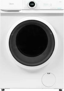 Lavatrice Midea MF100W70BA/W-IT in un ambiente domestico