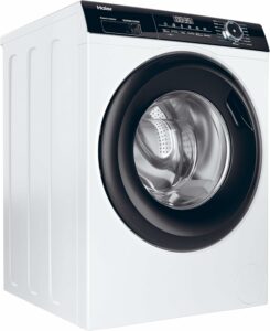Lavatrice Haier HW90-B14939-IT con 9 Kg di capacità e funzioni avanzate come I-Refresh e trattamento antibatterico  