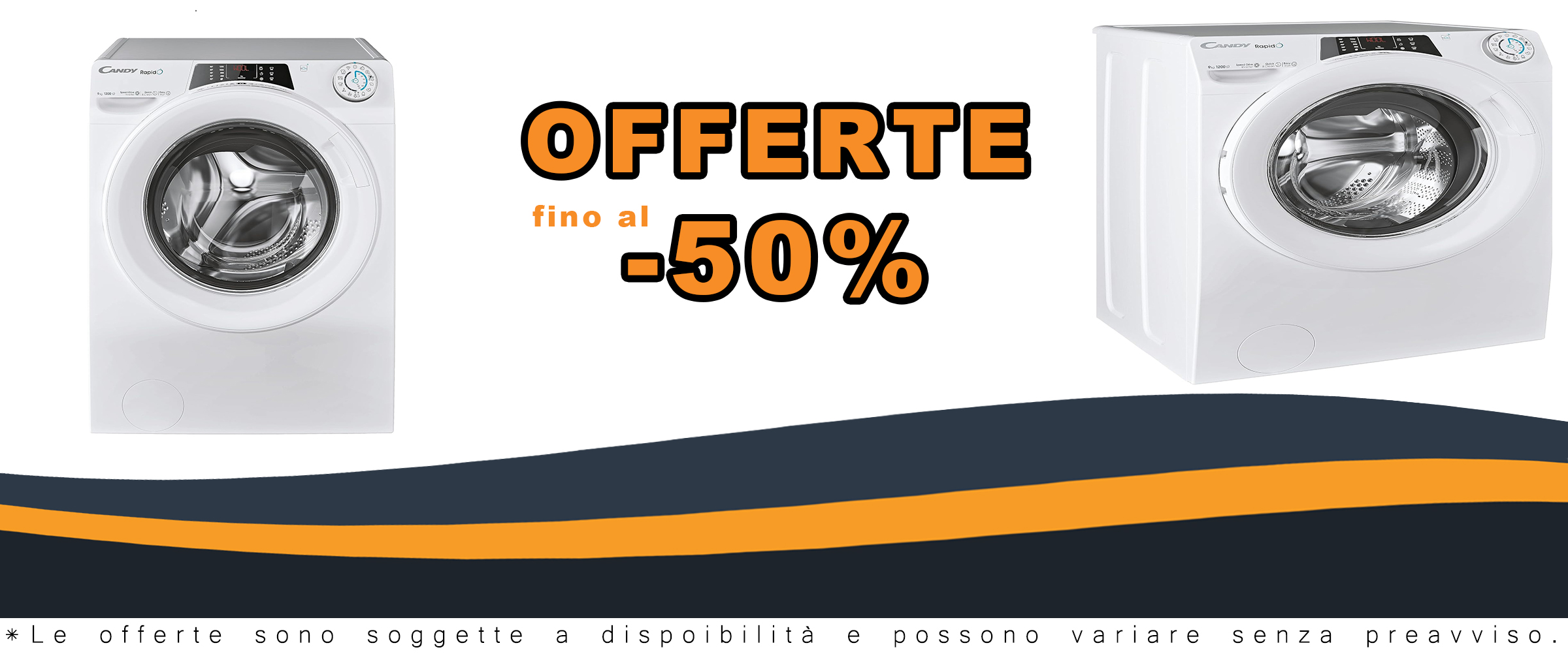 Lavatrice Candy RapidÓ RO 1294DWMT/1-S con Wi-Fi, classe A e opzione vapore  