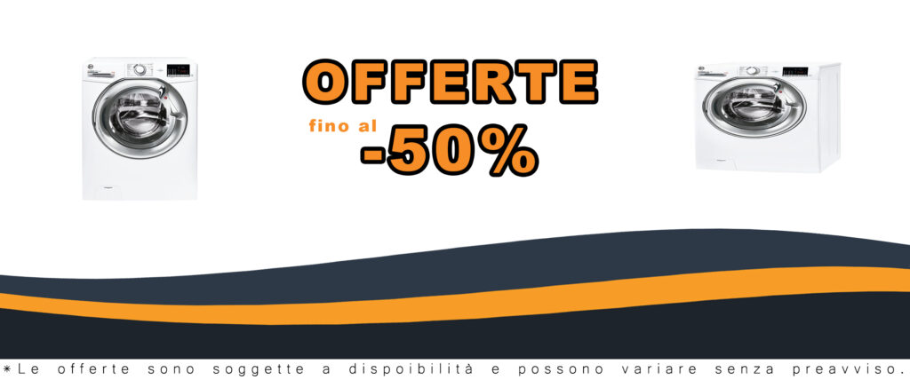 Lavatrice Hoover H3W34 262DCE-11 compatta con codici sconto disponibili