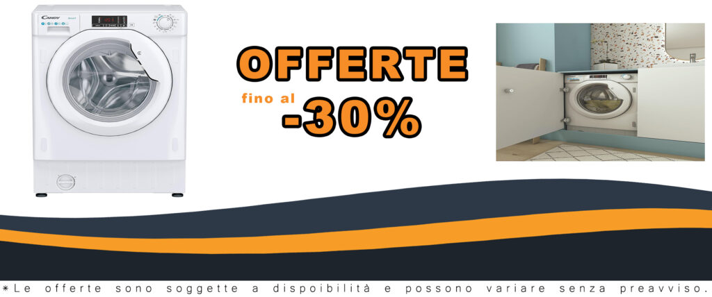 Lavatrice Candy CBW 27D1E-S, 7 kg, 5 programmi veloci, classe D