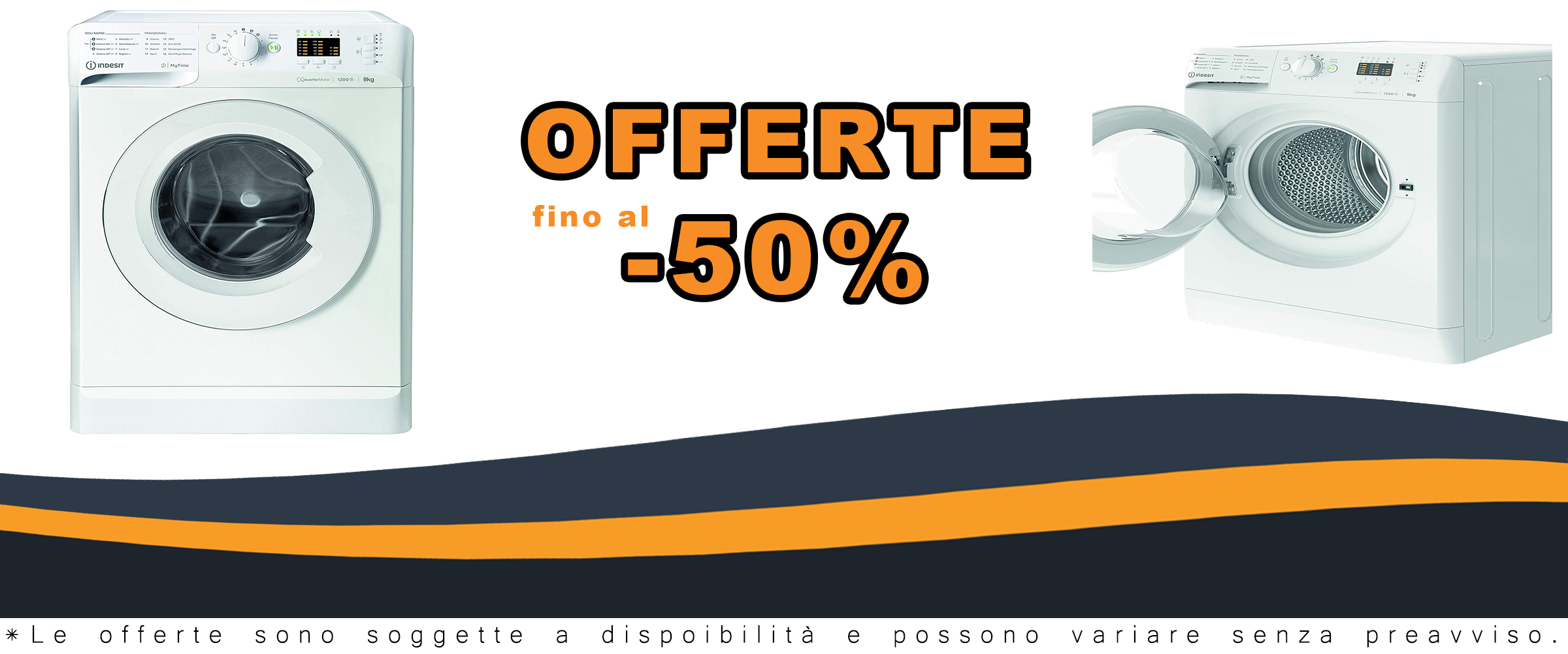 Lavatrice Indesit MTWA 91285 W IT con coupon e codici sconto  