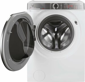Immagine della lavatrice Hoover H-WASH 550 con controllo Wi-Fi e capacità 14 kg