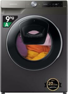Samsung Lavatrice AI Control Addwash WW90T684DLN/S3 in colore nero