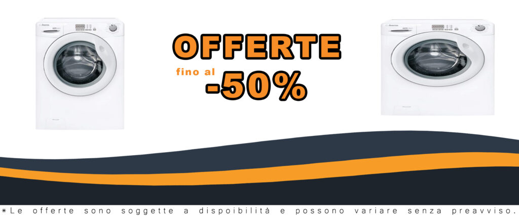 Lavatrice 9 Kg Classe A+++ 1200 giri, risparmio con coupon