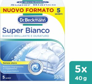 Dr. Beckmann Super Bianco per biancheria più bianca e luminosa  