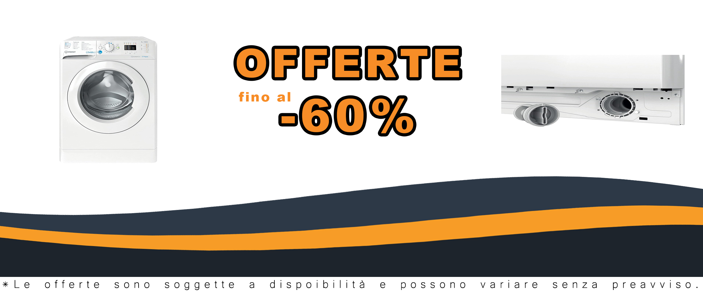 Lavatrice Indesit BWA 81496X WV IT da 8 Kg, Classe Energetica A