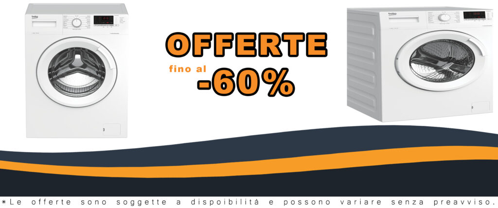 Lavatrice Beko LAVATR.WTX91232WI-IT 9KG, classe B, codice sconto
