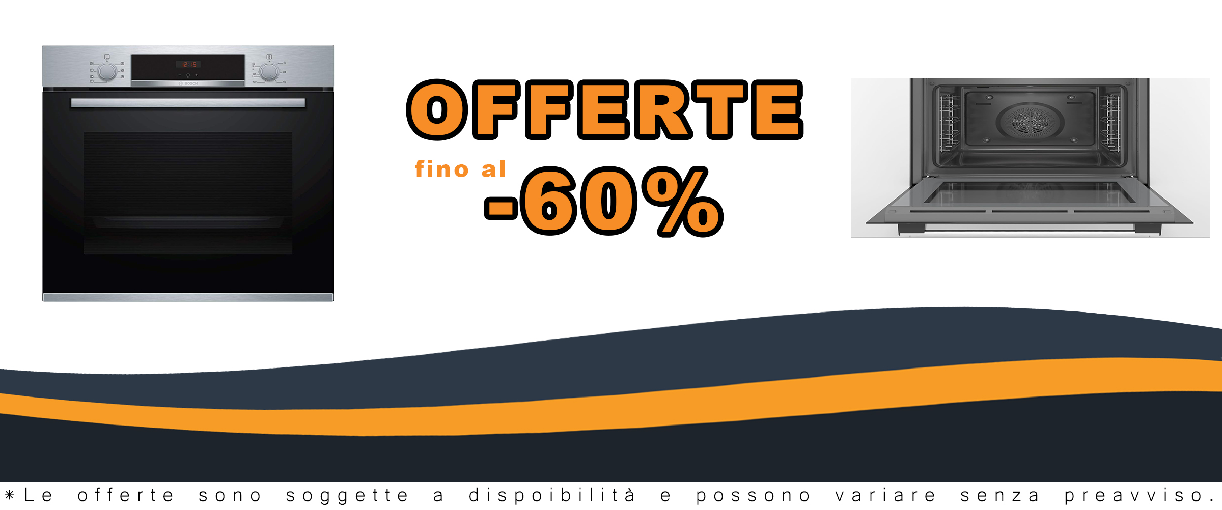 Forno da incasso Bosch HBA513BS1, design moderno e cottura uniforme  
