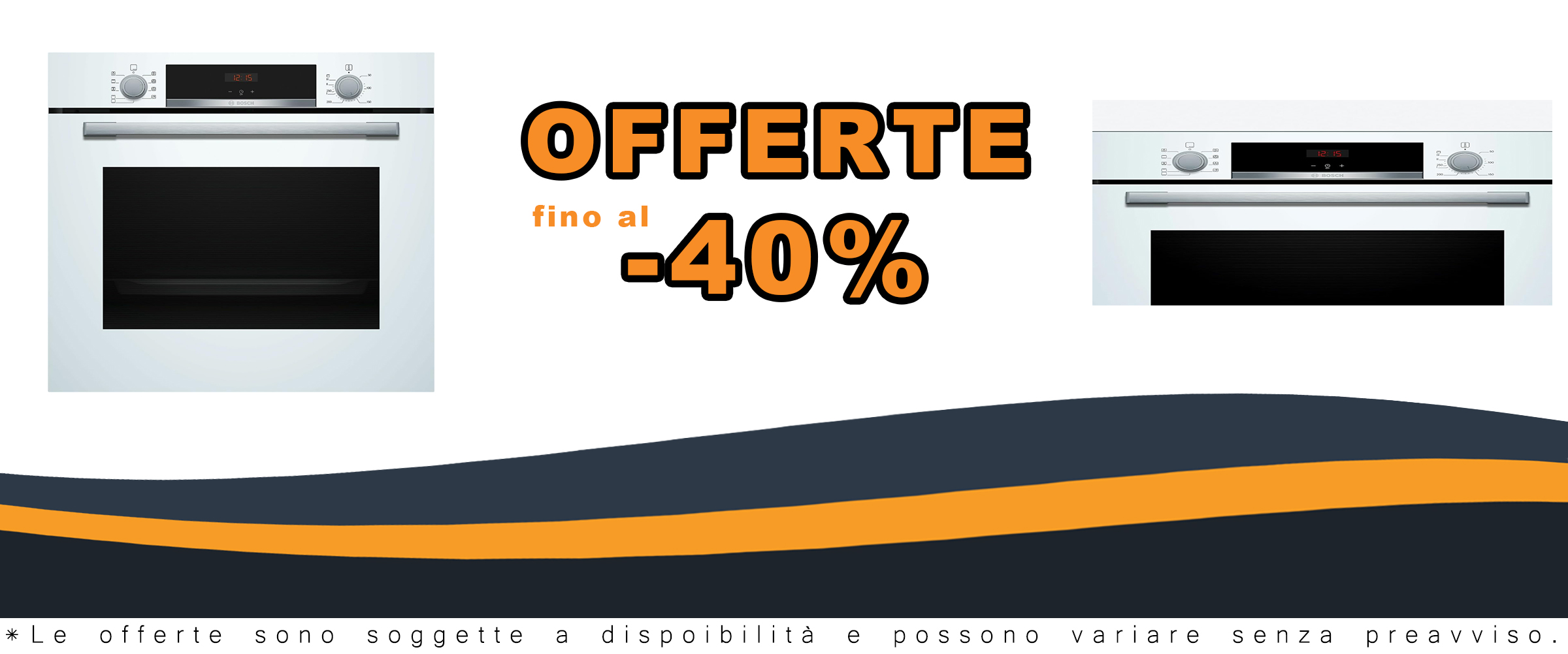 Bosch HBA534BW0 Serie 4, forno da incasso bianco con efficienza energetica Classe A  
