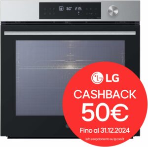 Forno da incasso LG InstaView WSED7612S, innovativo e versatile