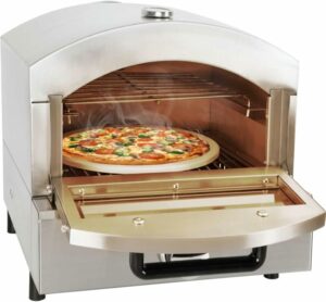 Forno elettrico in acciaio inox con piani singoli o doppi per ristoranti e uso domestico