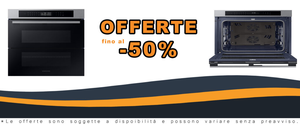 Forno Samsung ad incasso NV7B4340UBS con display LED e funzione Dual Cook Flex