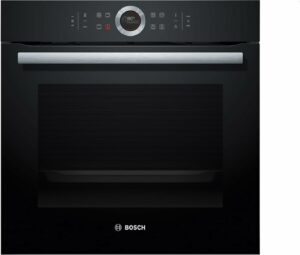 Bosch Serie 8 HBG635BB1, forno elettrico nero, Classe A, elegante e funzionale  
