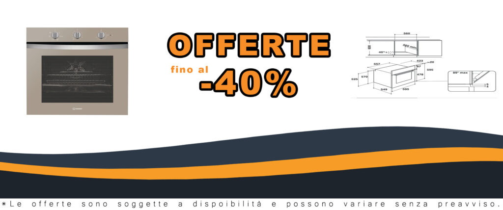 Forno Indesit IFW 4534 H TD, 71 litri, Classe A, colore tortora