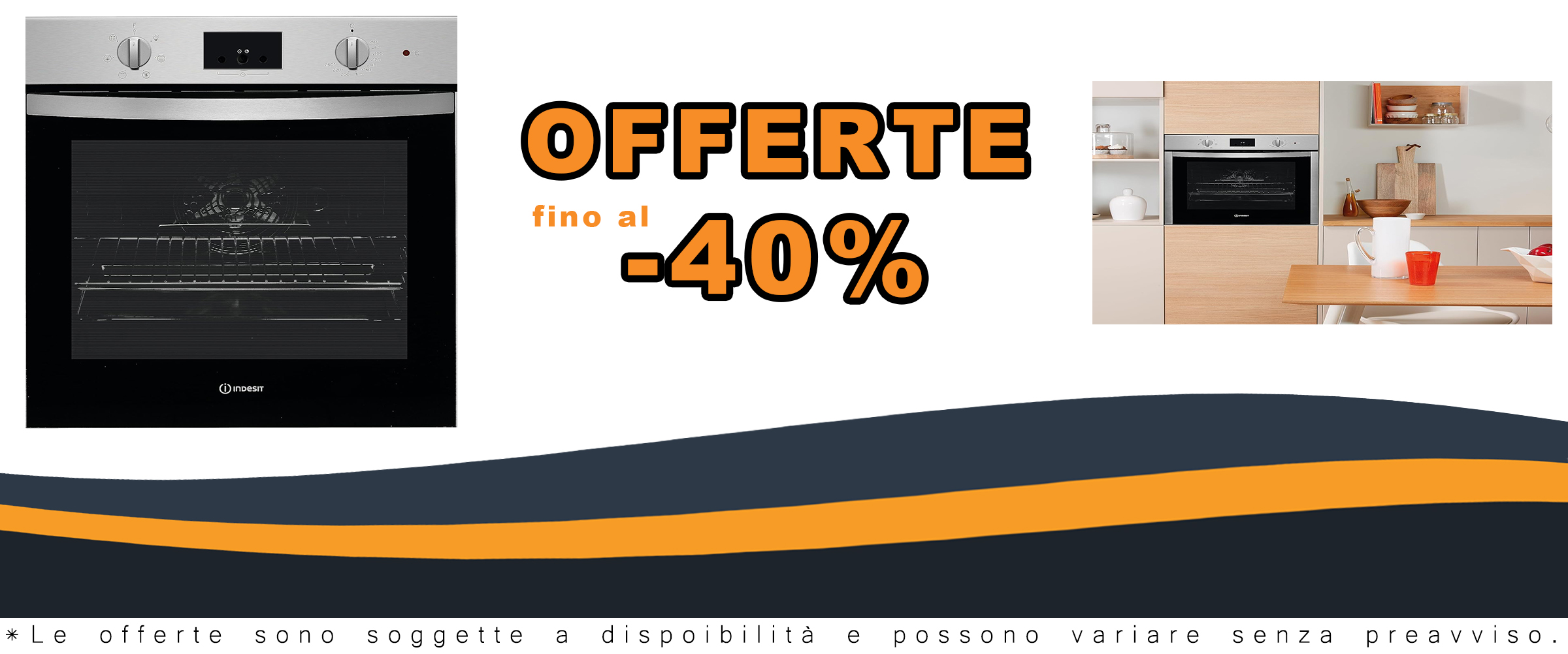 Forno elettrico da incasso Indesit IFW 55Y4 IX, acciaio inox, classe A