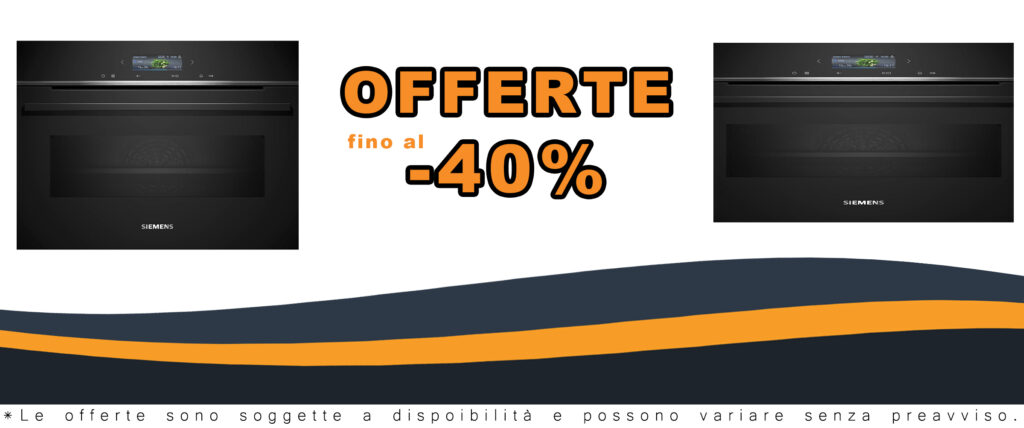 Siemens CM776GKB1 iQ700 forno compatto da incasso nero