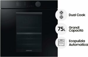 Samsung NV75T8549RK/ET Forno Elettrico Grill 60 cm nero